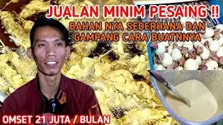 OMSET TEMBUS 21 JUTA / BLN !! JUALAN MINIM PESAING BAHAN NYA SEDERHANA TAPI ANTRI YANG BELI