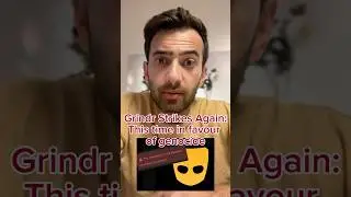 Grindr strikes again: This time in favour of genocide #grindr #lgbtq #gaydating #genocide #gaza