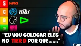 QUEM É FAVORITO? SACY FEZ A TIER LIST DO VCT AMERICAS 2026
