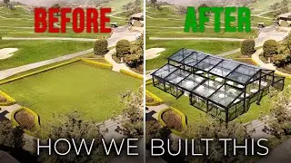 Building a Luxury Garden Atrium on the Cliffs of California | Event Setup BTS