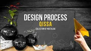 Black Pottery Design process inspired by nostalgia #pottery #BlackPottery #stopmotion
