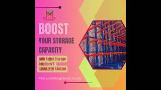 Maximize Your Storage with Cantilever Racking #PalletStorageSolutions #CantileverRacking #rack