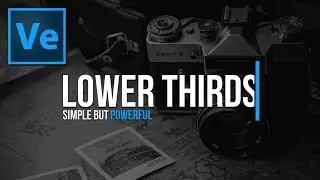Create This SIMPLE But POWERFUL Lower Third Title! Sony Vegas Tutorial