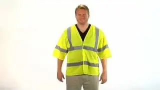 Lime Class 3 Mesh Safety Vest
