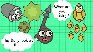MOOMOO.IO BULLY VS POLEARM WEAPON 60fps