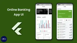 Online Banking App UI in Flutter