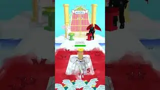choose Angel or Devil Destiny Run 3D level 57 #shorts #funnyshorts #3dgames