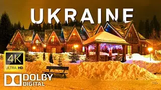 Ukraine 4K Video HDR | Most Beautiful Places on Planet Earth | Relaxing Music & Timeless