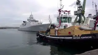 F 802 DE ZEVEN PROVINCIEN  atracada en A Coru&ntilde;a    16012026