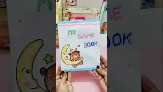 Game Book Diy (🎮-📒)!#ytshorts#artandcraft#craftersiddhiartworld .
