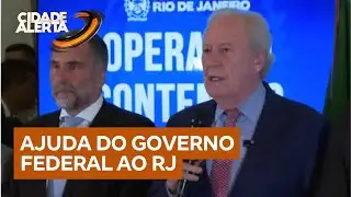 Ministro Ricardo Lewandowski anuncia medidas do governo federal para cooperar com o RJ
