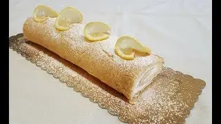 ROTOLO CON MOUSSE AL LIMONE🍋RITA CHEF | Un dessert leggero e fresco.