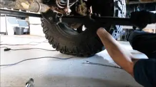 Inspecting control arm bushing / flex joints