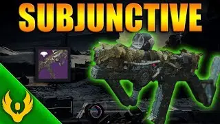 Destiny 2 Shadowkeep Subjunctive Submachine Gun PvP Gameplay Review | Vex Offensive