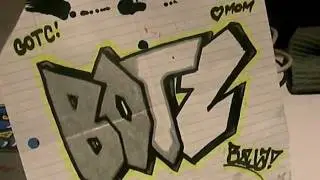 Graffiti sticker trades + Black book work
