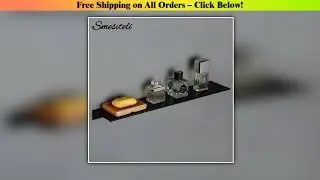 30-60CM Black Kitchen Aluminium Bathroom Shelves Shower Storage Rack Wall Mounted Corner Basket