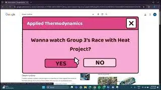 Applied Thermo Project : Race With Heat (Group 3)