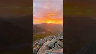 If you&rsquo;ve never seen a Welsh mountain sunset, start here 👆 🌅🏔️🔥#snowdonia #tryfan #northwales