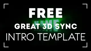 Intro Template #17 [SO NICE]|[AE+C4D]|[SYNC]|