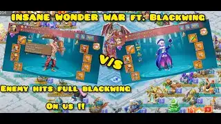 INSANE WONDER WAR- ENEMY LAUNCHES BLACKWING HIT- LORDS MOBILE WONDER WAR- #lordsmobile #wonderwars