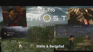 PS5-Pro Ghost of Yõtei: Alte Ställe & Bergpfad Video 4 in 4K/30fps