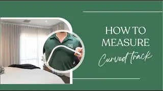 How to measure for a curved track