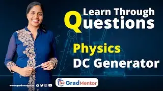 DC Generator | Learn through Questions #gradmentor #cuetcoaching #clatpreparation