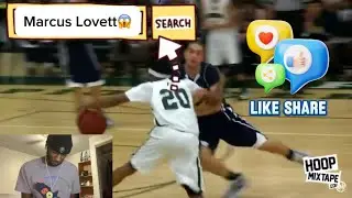 Jwill Reacts to Marcus Lovett| HS highlights | Ankle breaker Machine😳