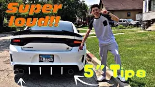 DOING A MUFFLER AND RESONATOR DELETE ON MY 2021 SCATPACK!!