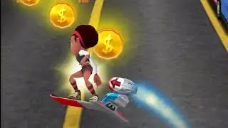 Subway Bus Rush Runner - Monkey VS Zoey - Endless Run Game 