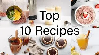 Best Recipes of all Last Year. Healthy Vegan Meal Ideas! Almond Cow's Most Loved Treats and Drinks