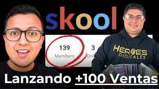 Crea tu Comunidad de Skool en 90 Minutos y Lanza y Vende Tus Cursos! (CURSO GRATIS DESDE CERO)