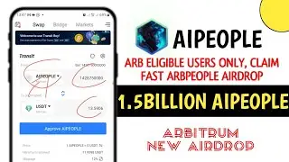 ALPHA, BETA, ODYSSEY NFT Holda Claim Instant AIPEOPLE Token on Trust Wallet || Swap AIPEOPLE to USDT