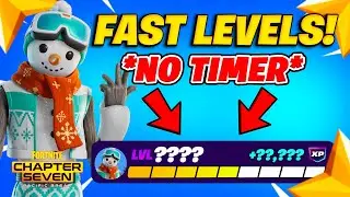 NEW BEST *NO TIMER* FORTNITE XP MAP to FARM & LEVEL UP FAST in FORTNITE WINTERFEST!