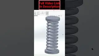 Spring Solidworks Simulation  Short #shots