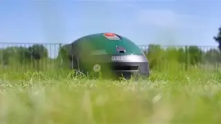 Пример работы робота-газонокосилки Robomow RX20u