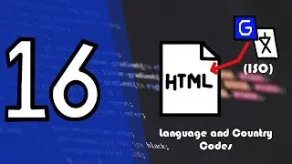 HTML Lesson 16: Language and Country Codes