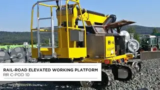 RR C-POD 10 | Light rail-road elevated working platform | ZECK
