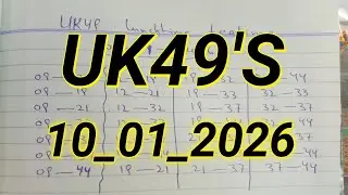 Uk49 Lunchtime And Teatime Prediction 10-01-2026,