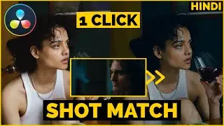 COPY COLOR in DaVinci Resolve 18 Tutorial (Quick) Hindi