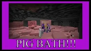 PIG BATH!!! | Minecraft: Bedrock Edition | Creative