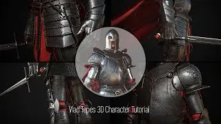 Tibi Neag Dracula Tutorial 27 Finishing Dracula's head and armor damage