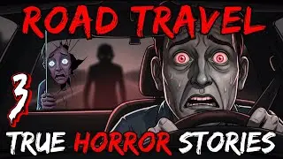 ROAD TRAVEL 🚗😱 &ndash; 3 TRUE HORROR STORIES | Scary Stories Animated