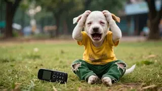 From Humiliation to Triumph: Poor Puppy Mocked for Button Phone, Returns with iPhone 16 Pro Max