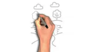 How to draw Bridge over river drawing image