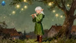 Calm Fantasy Ambience &ndash; Nighttime Another World Village (4 Hours) | Relaxing Dream Music