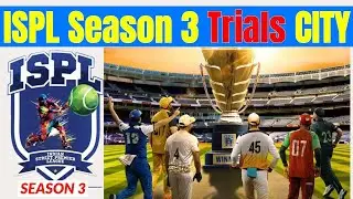 ISPL 2026 Trials: Full City List Revealed! ISPL Season 3🏏101 Cities ||