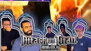 AND SO IT BEGINS... Non-Anime Fans react to Attack on Titan 1x1 | To You, After 2,000 Years