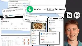 The Tracker That Makes Weight Loss Feel Effortless (Notion Template)