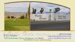 0.22 acre - 7269 Red Butte Drive, Kingman, AZ 86401 - 800-215-4340